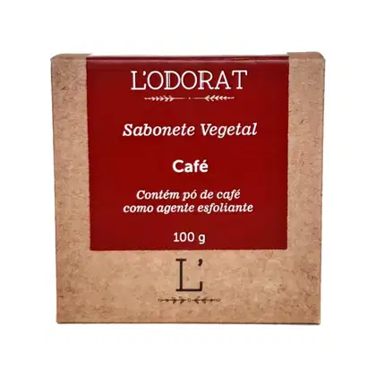 Imagem do produto L'ODORAT Café - Sabonete Esfoliante 100g