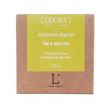 Imagem do produto L’ODORAT Sal e Alecrim - Sabonete em Barra 100g
