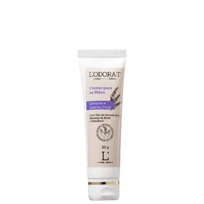 Imagem do produto L'ODORAT Lavanda e Laranja Doce - Creme para as Mãos 30g