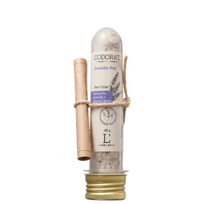Imagem do produto L'ODORAT Camomila, Lavanda e Laranja Doce - Escalda-Pés 45g