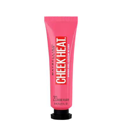 Imagem do produto Maybelline Cheek Heat Cremoso 20 Rose Flush - Blush em Gel 8ml