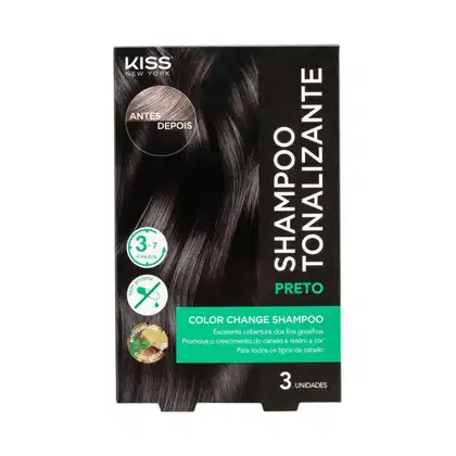 Imagem do produto KNY SHAMPOO TONALIZANTE PRETO KISS