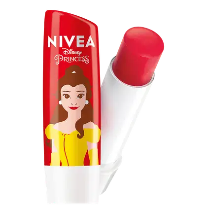 Imagem do produto NIVEA Shine Morango Edição Limitada Disney Princess Bela - Hidratante Labial 4,8g