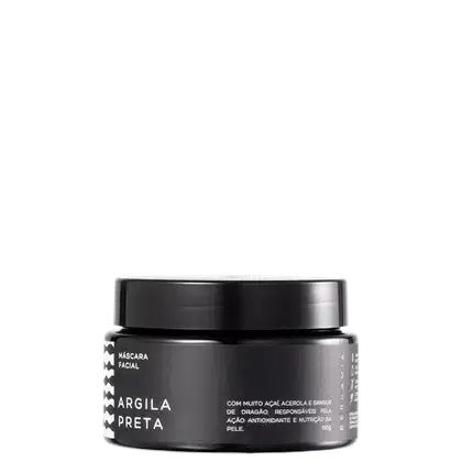 Imagem do produto Bergamía Argila Preta - Máscara Facial 100g