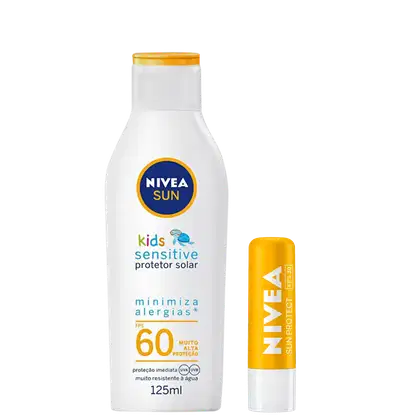 Imagem do produto Kit NIVEA Sun Kids Sensitive Protect (2 Produtos)