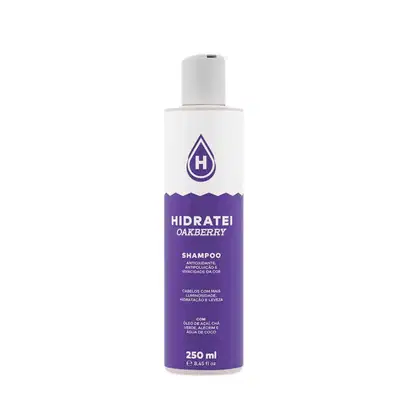 Shampoo Oakberry, da marca Hidratei.