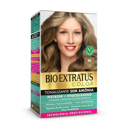 Imagem do produto Bio Extratus - Tonalizante Bio Extratus C.O.L.O.R - 80 Louro Claro