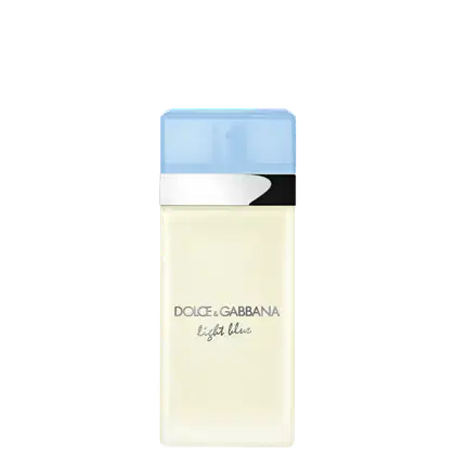 A imagem mostra o Perfume Importado Feminino Light Blue de Dolce & Gabbana.