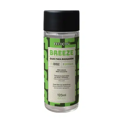 Imagem do produto BREEZE – Óleo  de Massagem e Beijável com Terpenos – 60ml