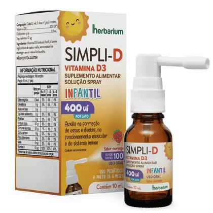 Imagem do produto Simpli-D 400 UI - Spray 10 mL