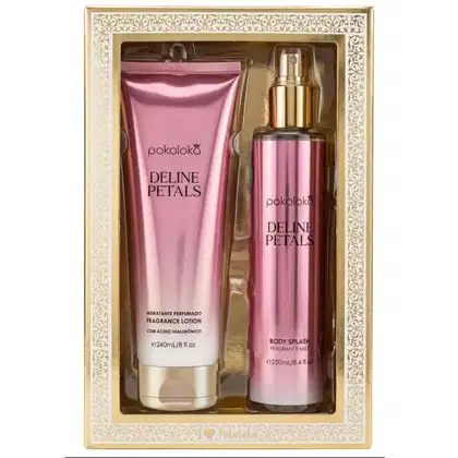 Imagem do produto Kit Pokoloka Deline Petals 240ml + Body Splash 250ml