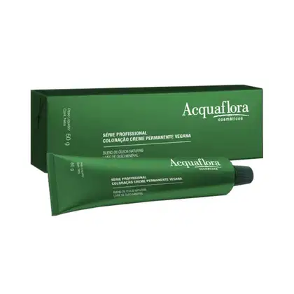 Imagem do produto ACQUAFLORA TINTA PERMANENTE VEGANA 60G TOM:9.0