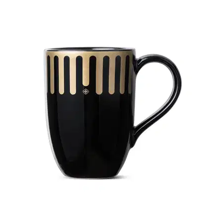 Imagem do produto Caneca Melt 300ml Preta e Branca