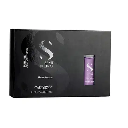 Imagem do produto Kit Ampola Rosa Alfaparf Semi Di Lino Sublime Shine Lotion (12x13ml)