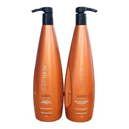 Imagem do produto Kit Aneethun Kera System - Shampoo 1L + Recondicionador Instantâneo 1L