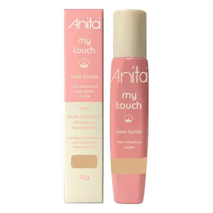 Imagem do produto ANITA BASE LIQUIDA MY TOUCH 25G TOM:02