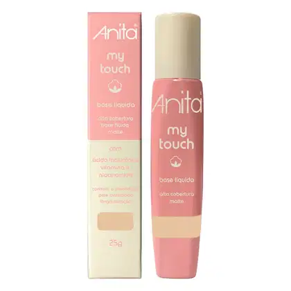 Imagem do produto ANITA BASE LIQUIDA MY TOUCH 25G TOM:03