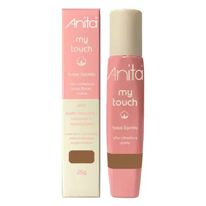 Imagem do produto ANITA BASE LIQUIDA MY TOUCH 25G TOM:08