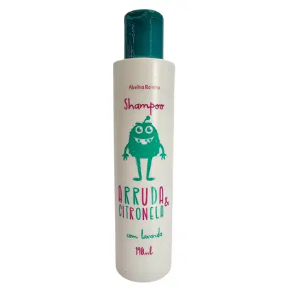 Imagem do produto Abelha Rainha Shampoo para Piolho Arruda, Citronela e Lavanda 190ml