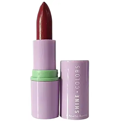 Abelha Rainha Shine Colors Batom Brilho Intenso Camurça FPS 15 3,7g