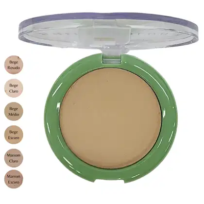Imagem do produto Abelha Rainha Shine Colors Pó Compacto Bege Médio com FPS 15 10g