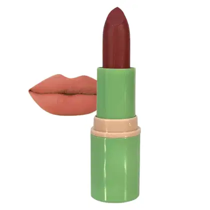 Imagem do produto Batom Matte Aveludado Rosé Delicado Shine Colors Abelha Rainha 4g