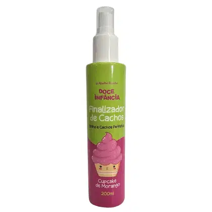 Imagem do produto Abelha Rainha Doce Infância Finalizador e Modelador de Cachos Cupcake de Morango 200ml
