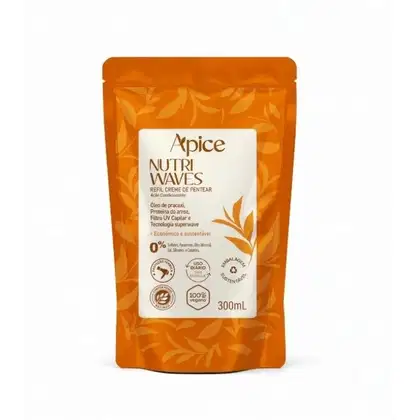 Imagem do produto Refil Creme de Pentear Nutri Waves Apice 300ml