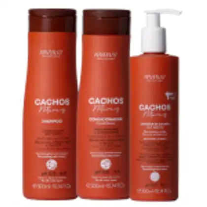 Imagem do produto Kit Arvensis Cachos Naturais Shampoo 300ml + Condicionador 300ml + Ativador De Cachos 300ml