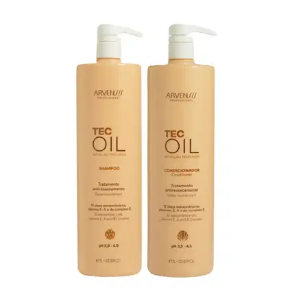 Imagem do produto Arvensis Tec Oil - Shampoo 1L + Condicionador 1L
