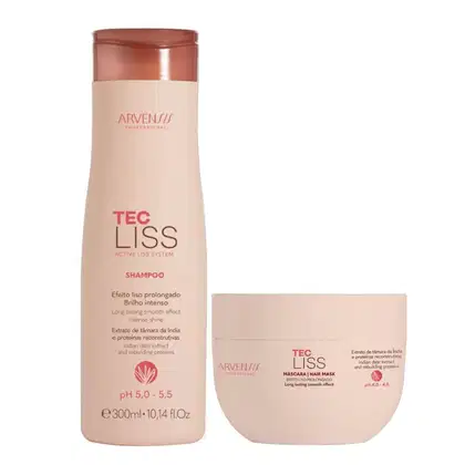 Imagem do produto Kit Arvensis Tec Liss - Shampoo + Máscara