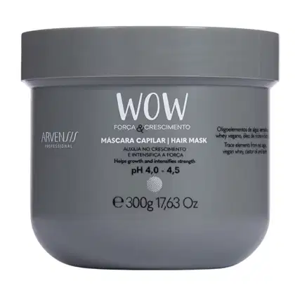 Imagem do produto Arvensis Cosméticos Naturais WOW Força e Crescimento - Máscara Capilar 300g