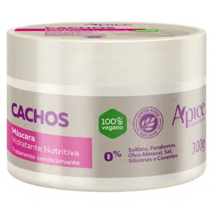Imagem do produto Mascara Hidratante Apse Cachos Nutritiva Capilar Vegano Profissional 300g