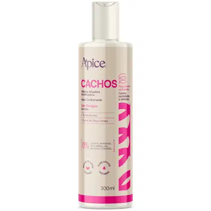 Imagem do produto Gelatina Apice Ativadora De Cachos Umidificadora Cabelos Cacheados Nova Fragrância 300ml