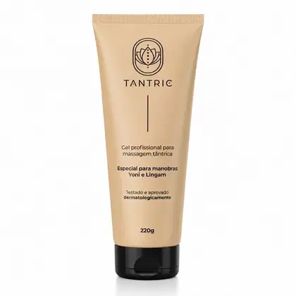 Imagem do produto Gel para Massagem Tantric Yoni e Lingam 220g Alto poder de deslizamento Vegano a Base d'Água