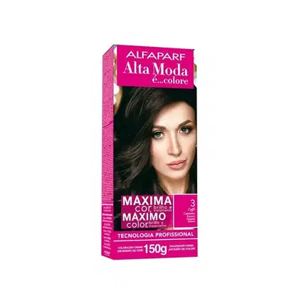Imagem do produto Tintura Color Alta Moda S/Amônia 3.0 Castanho Escuro