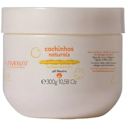 Imagem do produto Gelatina Ativadora Cachinhos Naturais Arvensis Fixação Forte Linha Infantil Hipoalergenico 300g