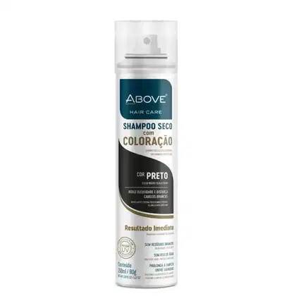 Imagem do produto Shampoo a Seco com Coloração Disfarça Raíz Branca Preto 150ml