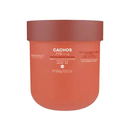 Imagem do produto Mascara Capilar Cachos Naturais 2x1 no-poo Arvensis 500g