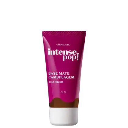 Imagem do produto o Boticário Intense Pop! Camuflagem Cor 300 - Base Líquida 20ml