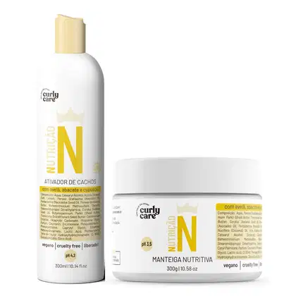 Imagem do produto Curly Care, Kit Ativador e Manteiga Nutrição Linha N Curly Care