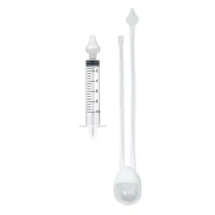Imagem do produto Kit Aspirador Nasal De Sucção Com Seringa Buba