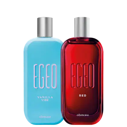 Imagem do produto Conjunto Egeo Vanilla Vibe Red o Boticário Feminino - Desodorante Colônia 2x90ml