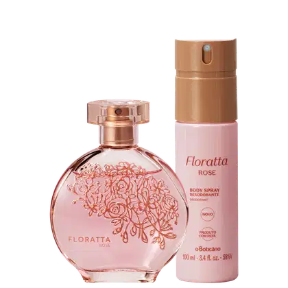 Imagem do produto Conjunto Floratta Rose o Boticário Feminino (2 Produtos)
