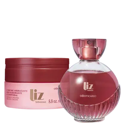 Imagem do produto Conjunto Liz Intenso o Boticário Feminino - Desodorante Colônia 100ml + Creme Hidratante Desodorante Corporal 250g