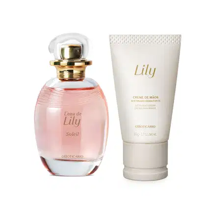 Imagem do produto Combo Presente Lily: Desodorante Colônia 75ml + Creme de Mãos 50g