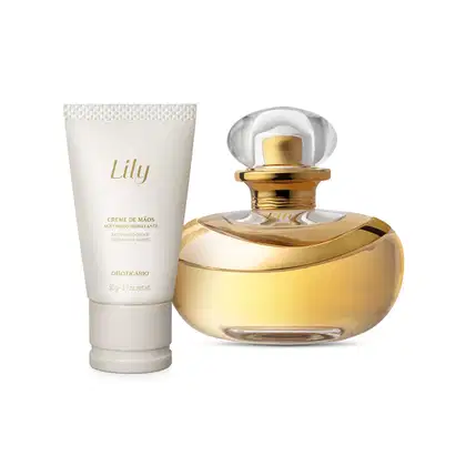 Imagem do produto Combo Lily: Eau de Parfum 75ml + Creme para Mãos 50g