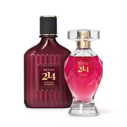 Imagem do produto Conjunto Botica 214 African Sunrise o Boticário - Eau De Parfum 75ml + Eau De Parfum 90ml