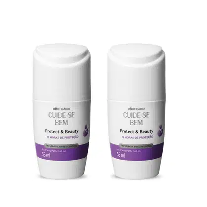Kit o Boticário Cuide-se Bem Protect & Beauty, 2 unidades.