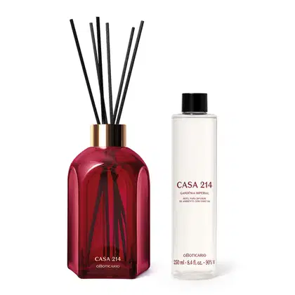 Imagem do produto Kit o Boticário Casa 214 Gardênia Imperial Plus Difusor (2 Produtos)